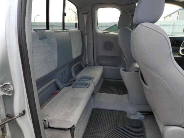 5TEUU42N75Z110217 - 2005 TOYOTA TACOMA ACCESS CAB ვერცხლისფერი ფოტო 10