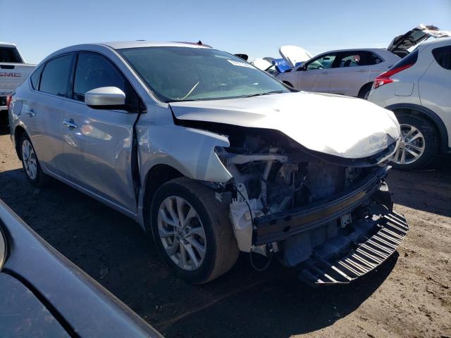 3N1AB7AP8JL624638 - 2018 NISSAN SENTRA S SILVER photo 4