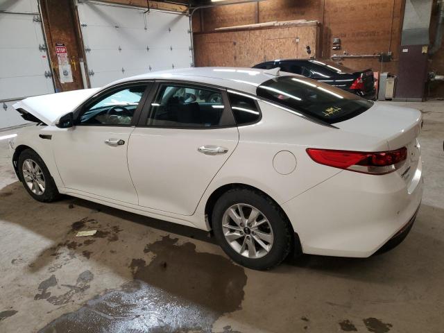 KNAGT4L37J5205223 - 2018 KIA OPTIMA LX WHITE photo 2