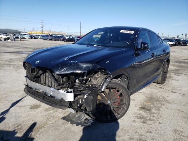 5UXCY4C05M9D75149 - 2021 BMW X6 SDRIVE 40I BLACK photo 1