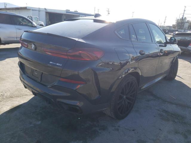 5UXCY4C05M9D75149 - 2021 BMW X6 SDRIVE 40I BLACK photo 3