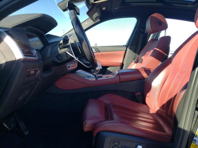 5UXCY4C05M9D75149 - 2021 BMW X6 SDRIVE 40I BLACK photo 7