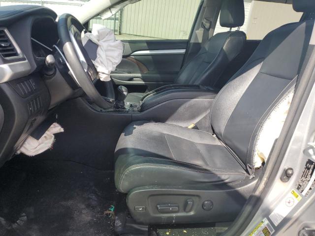 5TDJKRFH4FS184512 - 2015 TOYOTA HIGHLANDER XLE 银色 照片 7