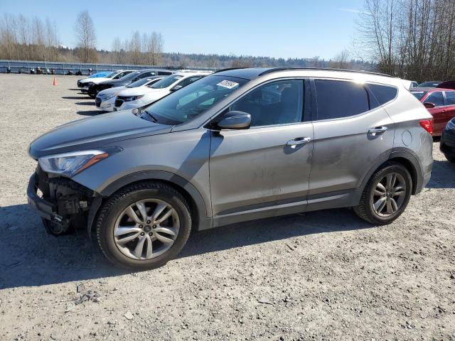 5XYZUDLA9DG005351 - 2013 HYUNDAI SANTA FE S GRAY photo 1