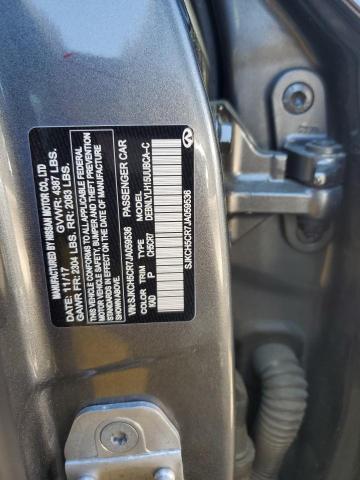 SJKCH5CR7JA059536 - 2018 INFINITI QX30 BASE GRAY photo 14