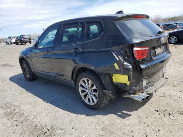 5UXWX9C53E0D29222 - 2014 BMW X3 XDRIVE28I BLACK photo 2