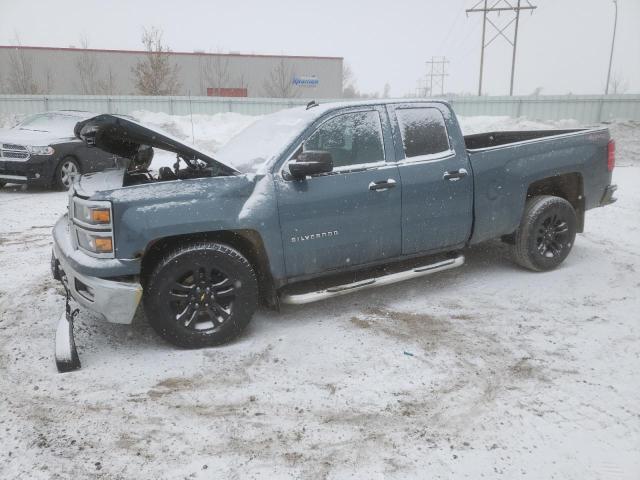 1GCVKREC3EZ123947 - 2014 CHEVROLET 1500 K1500 LT GRAY photo 1