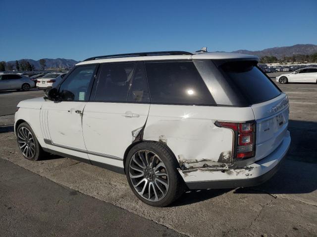 SALGS2KF9GA252476 - 2016 LAND ROVER RANGE ROVE HSE WHITE photo 2