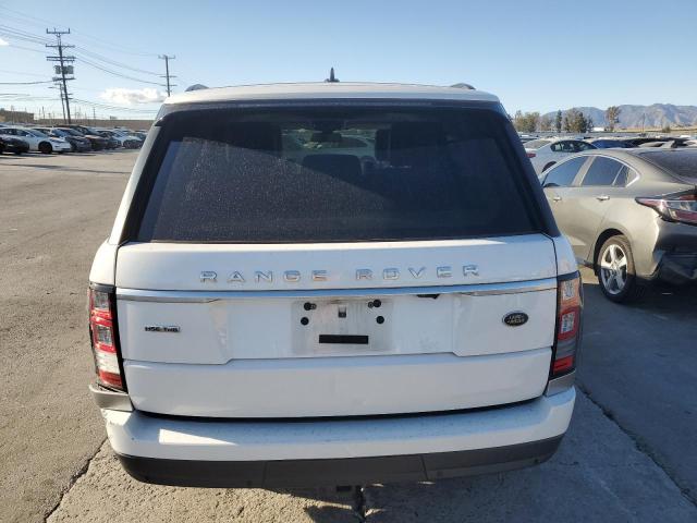 SALGS2KF9GA252476 - 2016 LAND ROVER RANGE ROVE HSE WHITE photo 6
