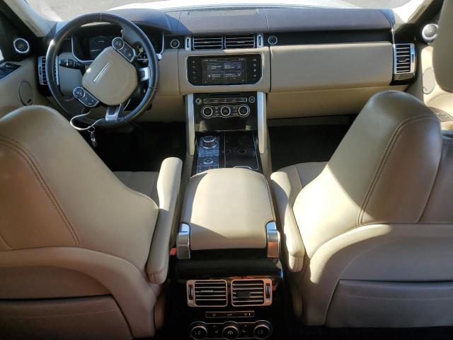 SALGS2KF9GA252476 - 2016 LAND ROVER RANGE ROVE HSE WHITE photo 8