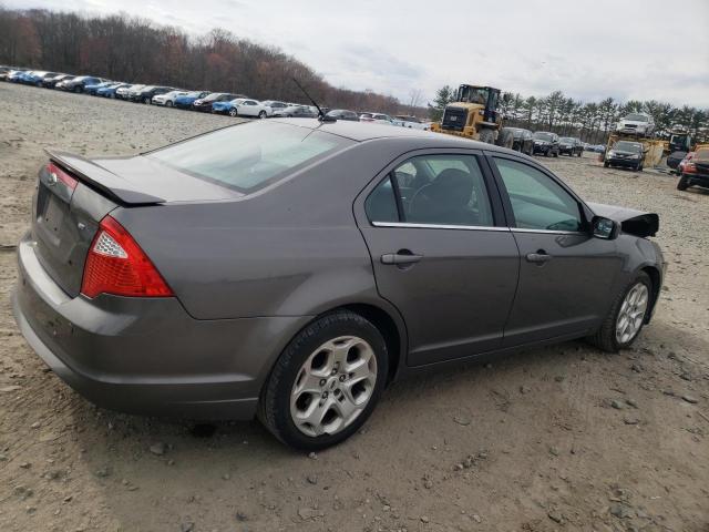 3FAHP0HA7BR206338 - 2011 FORD FUSION SE GRAY photo 3