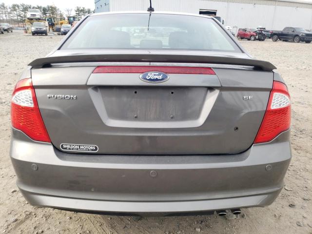 3FAHP0HA7BR206338 - 2011 FORD FUSION SE GRAY photo 6