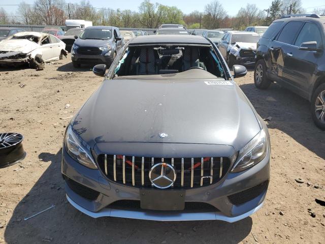 55SWF6EB1GU115061 - 2016 MERCEDES-BENZ C 450 4MATIC AMG GRAY photo 5