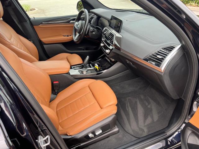 5UXTY9C00M9G99039 - 2021 BMW X3 XDRIVEM40I BLUE photo 5