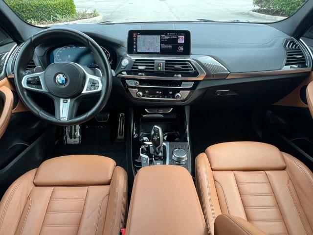 5UXTY9C00M9G99039 - 2021 BMW X3 XDRIVEM40I BLUE photo 9