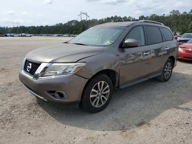 5N1AR2MN1DC669230 - 2013 NISSAN PATHFINDER S Qəhvəyi foto 1