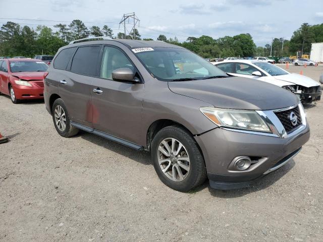 5N1AR2MN1DC669230 - 2013 NISSAN PATHFINDER S Qəhvəyi foto 4