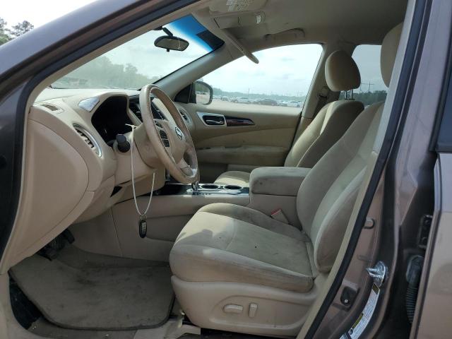 5N1AR2MN1DC669230 - 2013 NISSAN PATHFINDER S Qəhvəyi foto 7