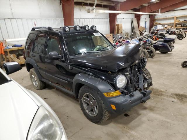 1J4GL38K16W211334 - 2006 JEEP LIBERTY RENEGADE BLACK photo 4