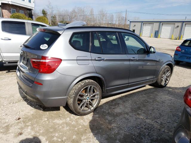 5UXWX9C57F0D47451 - 2015 BMW X3 XDRIVE28I SILVER photo 3