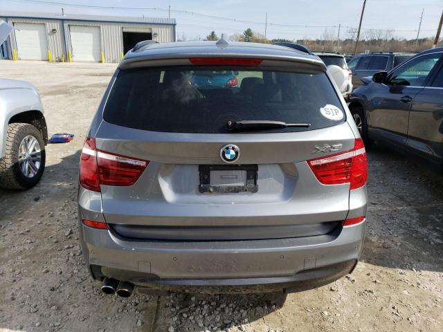 5UXWX9C57F0D47451 - 2015 BMW X3 XDRIVE28I SILVER photo 6