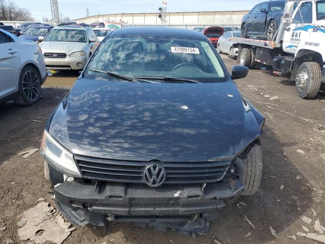 3VW2K7AJ7CM382559 - 2012 VOLKSWAGEN JETTA BASE BLACK photo 5