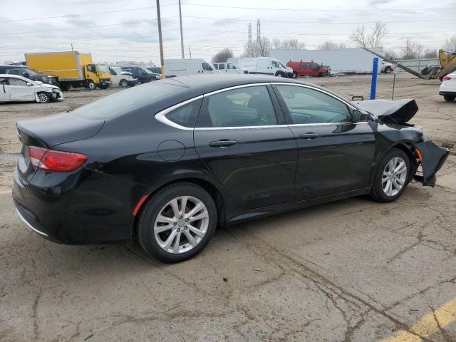 1C3CCCABXFN623180 - 2015 CHRYSLER 200 LIMITED BLACK photo 3