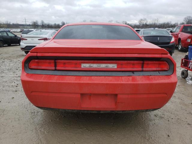 2B3CJ4DV6AH102635 - 2010 DODGE CHALLENGER SE RED photo 6