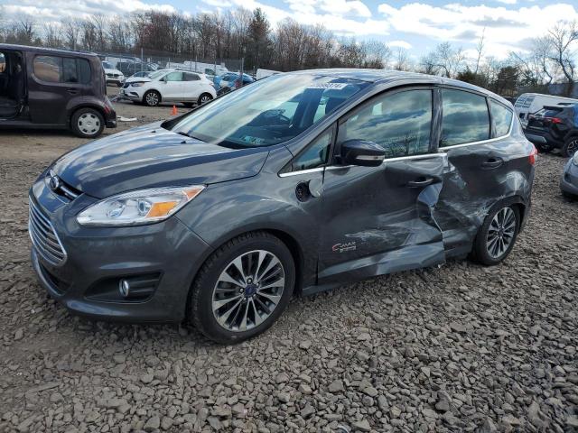 1FADP5FU8HL111965 - 2017 FORD C-MAX TITANIUM GRAY photo 1