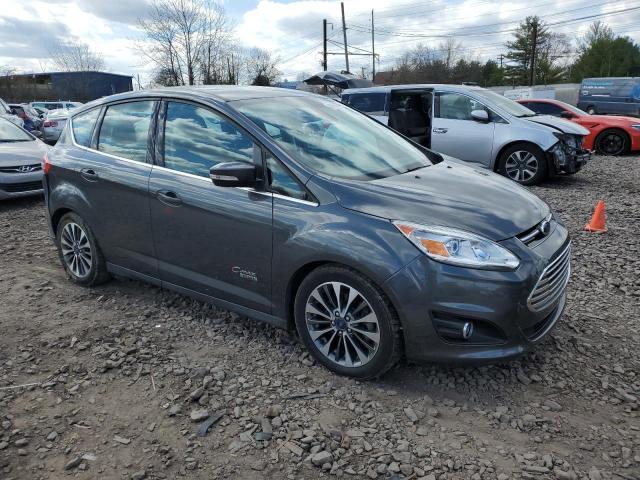 1FADP5FU8HL111965 - 2017 FORD C-MAX TITANIUM GRAY photo 4