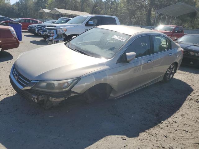 1HGCR2F3XDA088167 - 2013 HONDA ACCORD LX GOLD photo 1