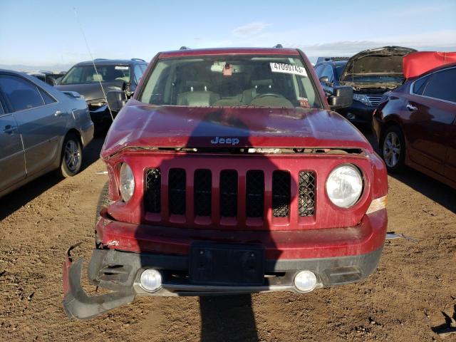 1C4NJPFA2GD711973 - 2016 JEEP PATRIOT LATITUDE RED photo 5