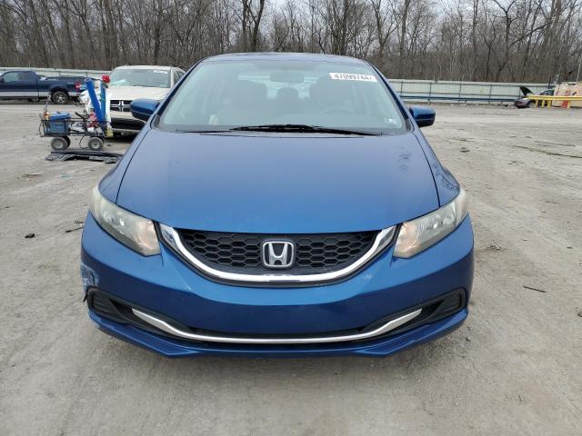 19XFB2F51EE216697 - 2014 HONDA CIVIC LX BLUE photo 5