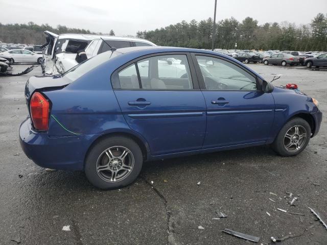 KMHCN46C29U372982 - 2009 HYUNDAI ACCENT GLS BLUE photo 3