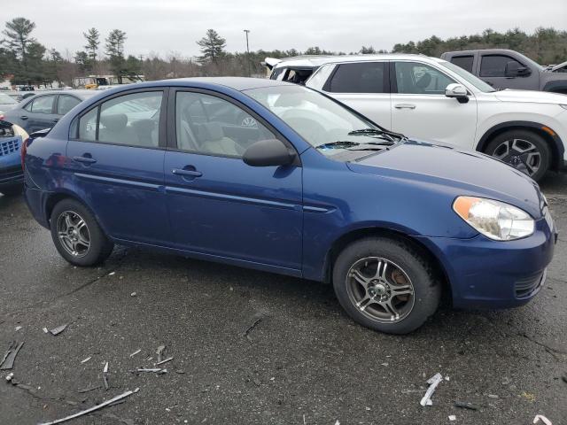 KMHCN46C29U372982 - 2009 HYUNDAI ACCENT GLS BLUE photo 4