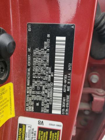 4T3ZA3BB8BU047067 - 2011 TOYOTA VENZA RED photo 12