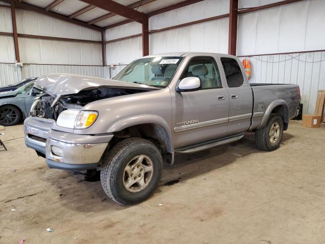 5TBBT481XYS090165 - 2000 TOYOTA TUNDRA ACCESS CAB LIMITED GRAY photo 1