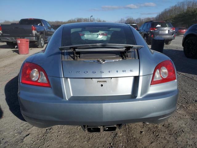 1C3AN69L15X029077 - 2005 CHRYSLER CROSSFIRE LIMITED SILVER photo 6