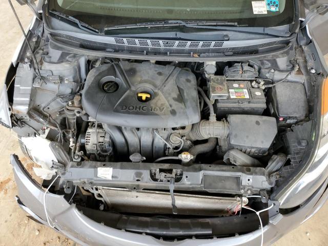 5NPDH4AE9DH347508 - 2013 HYUNDAI ELANTRA GLS GRAY photo 11