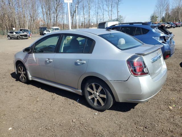 3N1AB6APXCL678858 - 2012 NISSAN SENTRA 2.0 SILVER photo 2