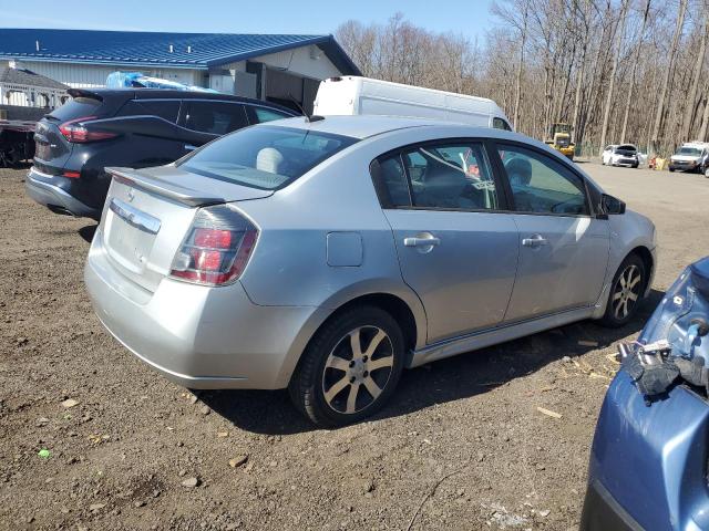 3N1AB6APXCL678858 - 2012 NISSAN SENTRA 2.0 SILVER photo 3