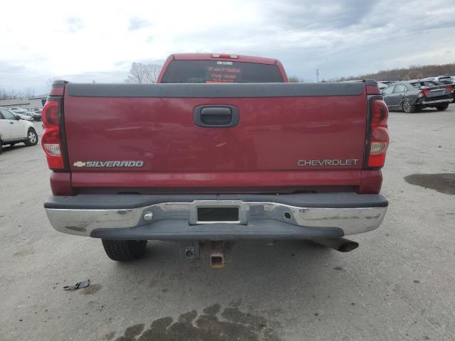 1GCHK23U47F198502 - 2007 CHEVROLET SILVERADO K2500 HEAVY DUTY RED photo 6