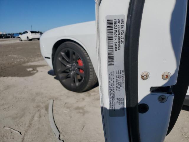 2C3CDZFJ6MH597523 - 2021 DODGE CHALLENGER R/T SCAT PACK WHITE photo 13