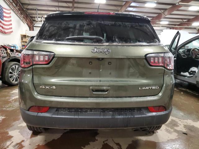 3C4NJDCB1JT365525 - 2018 JEEP COMPASS LIMITED GREEN photo 6