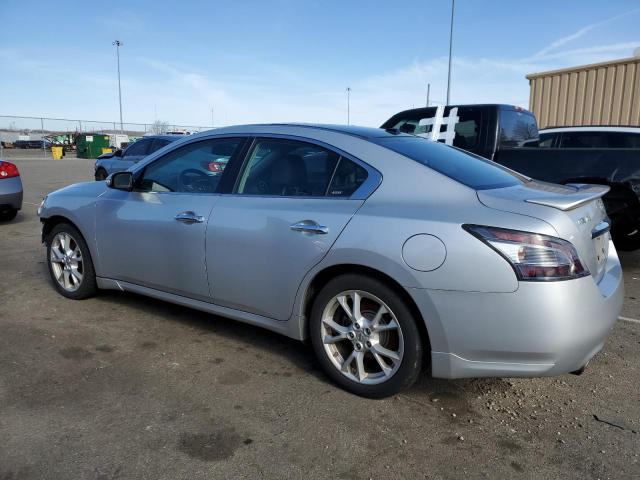 1N4AA5AP7CC865051 - 2012 NISSAN MAXIMA S SILVER photo 2