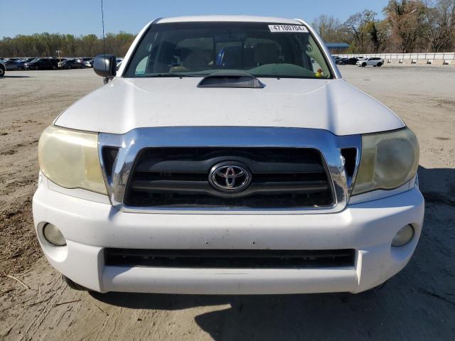 5TETU62N37Z394777 - 2007 TOYOTA TACOMA PRERUNNER ACCESS CAB WHITE photo 5