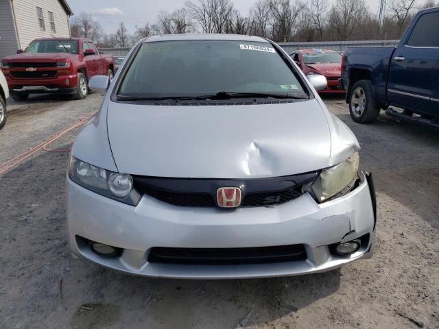 2HGFA55559H707307 - 2009 HONDA CIVIC SI SILVER photo 5