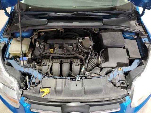 1FADP3F2XDL331847 - 2013 FORD FOCUS SE BLUE photo 11