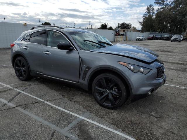 JN8CS1MUXHM141919 - 2017 INFINITI QX70 GRAY photo 4