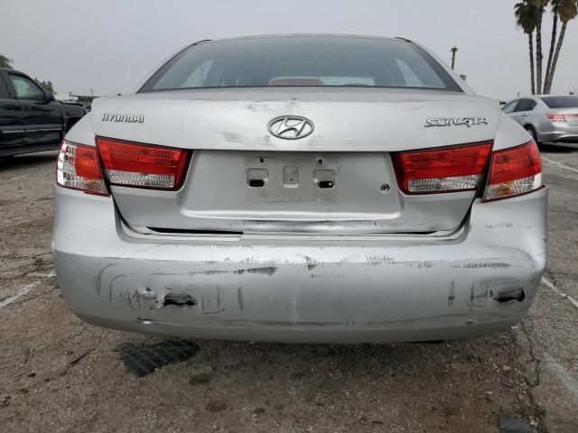 KMHEU46C06A101881 - 2006 HYUNDAI SONATA GLS SILVER photo 6